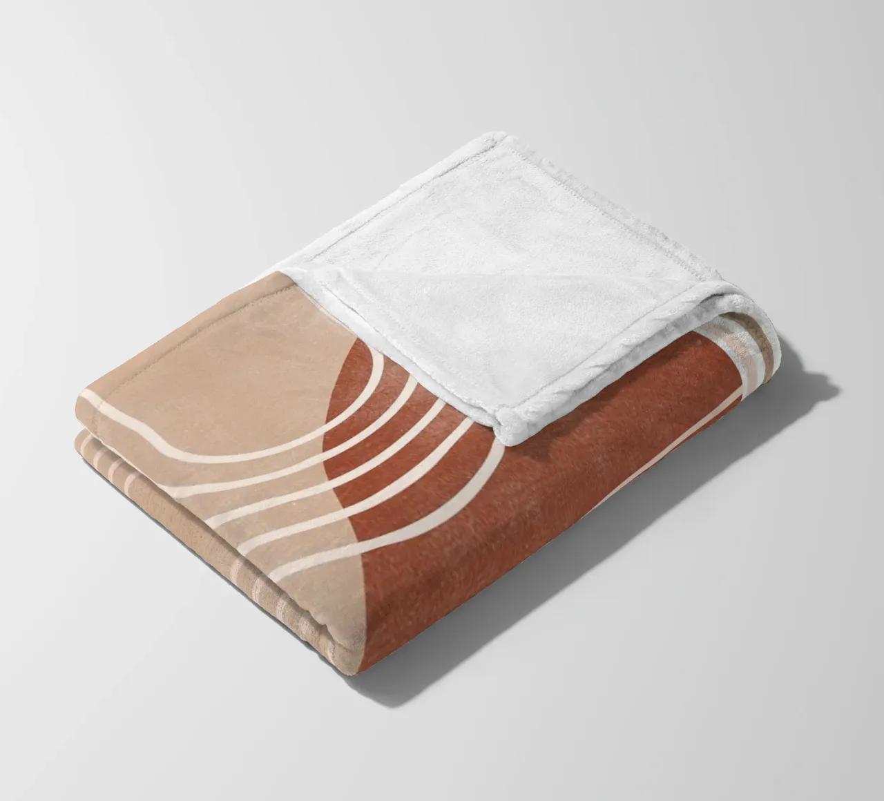 Abstract Geometric 22 fleece blanket by Gaite