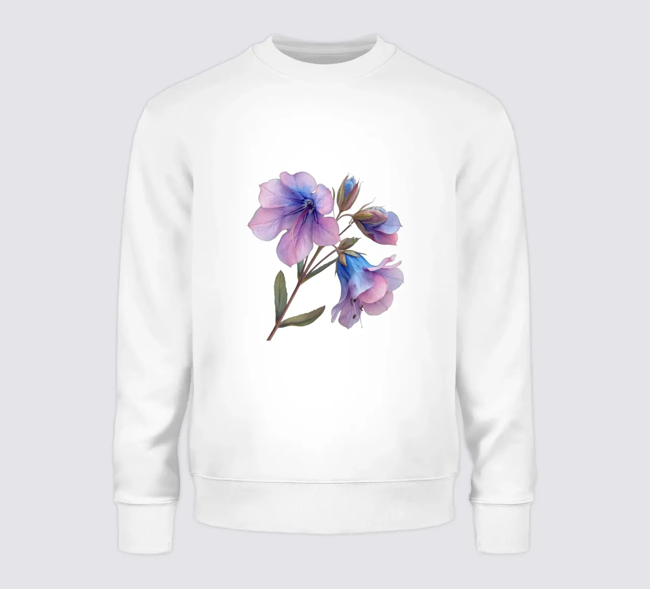 Stiefmütterchen Blume 4 Sweatshirt von Bold Blooms