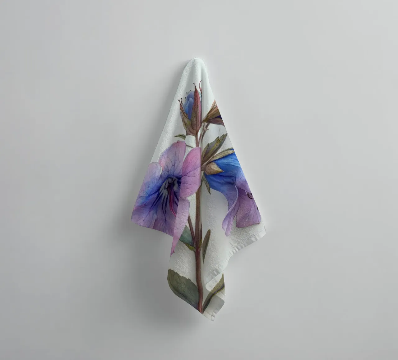 Pensée fleurie 4 serviette de bain de Bold Blooms