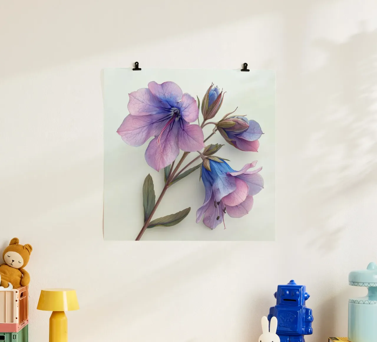 Penstemon fiore 4 poster da Bold Blooms