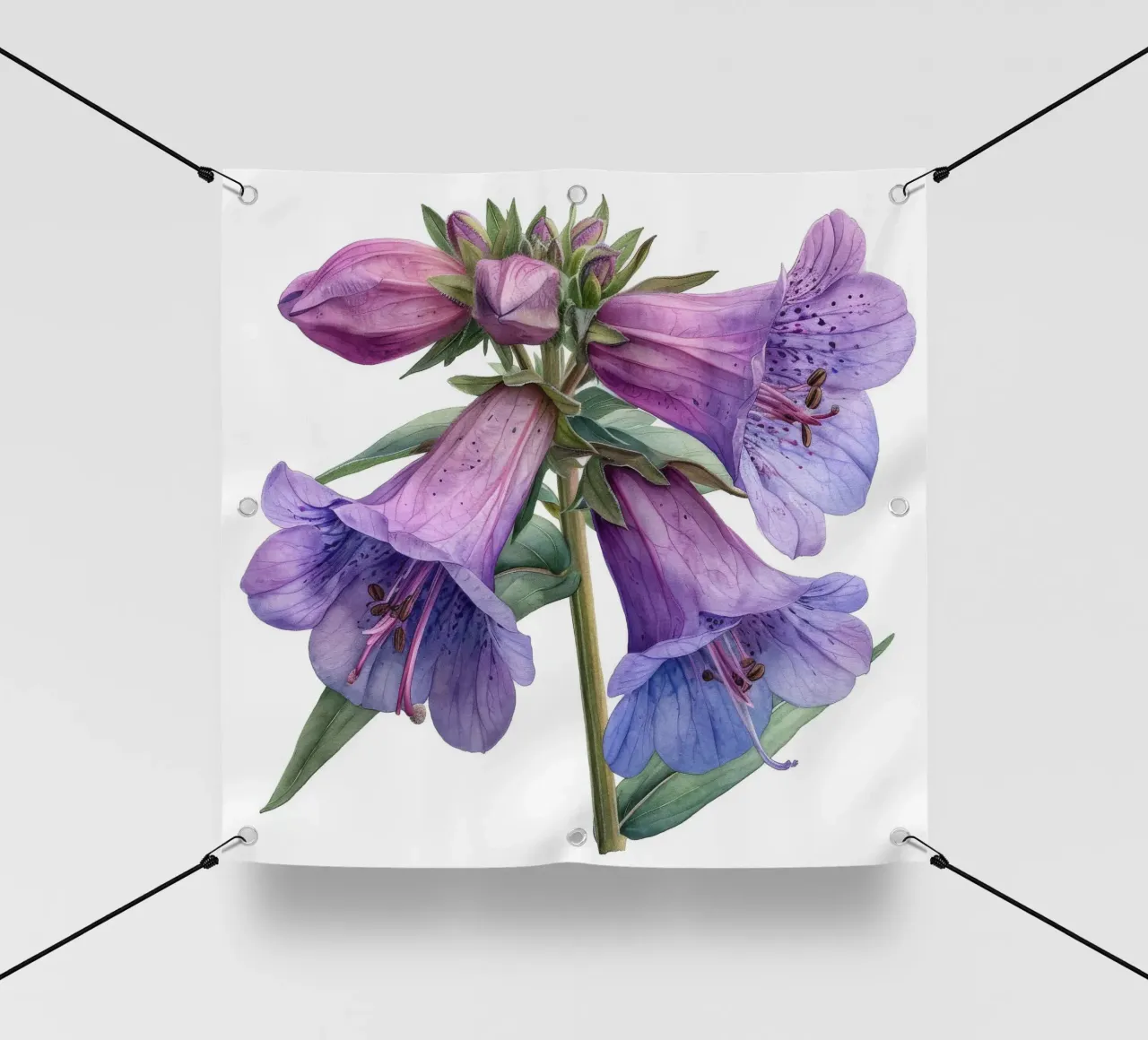 Penstemon fiore 1 telo in pvc da Bold Blooms