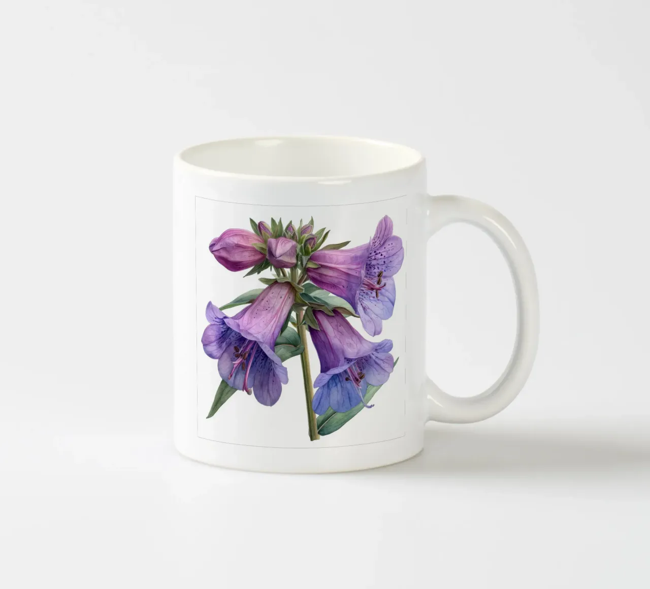 Penstemon fiore 1 tazza in ceramica da Bold Blooms