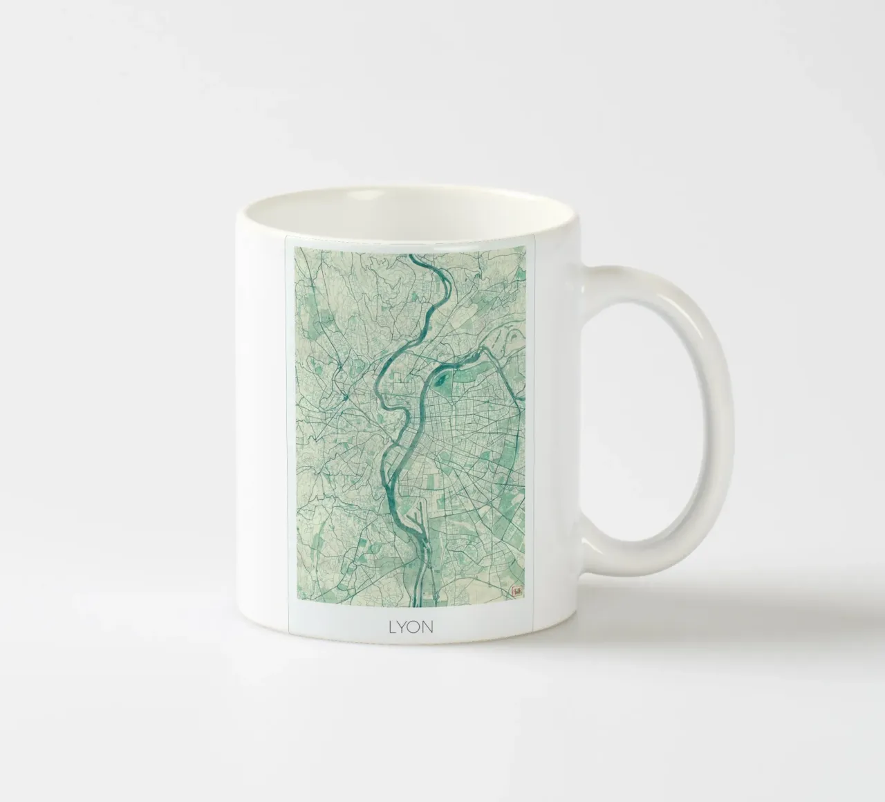Lyon Vintage tazza in ceramica da Hubert Roguski