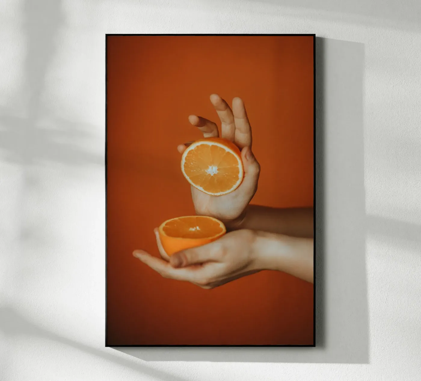 Orange Acryl-Glas von selfieswithlove