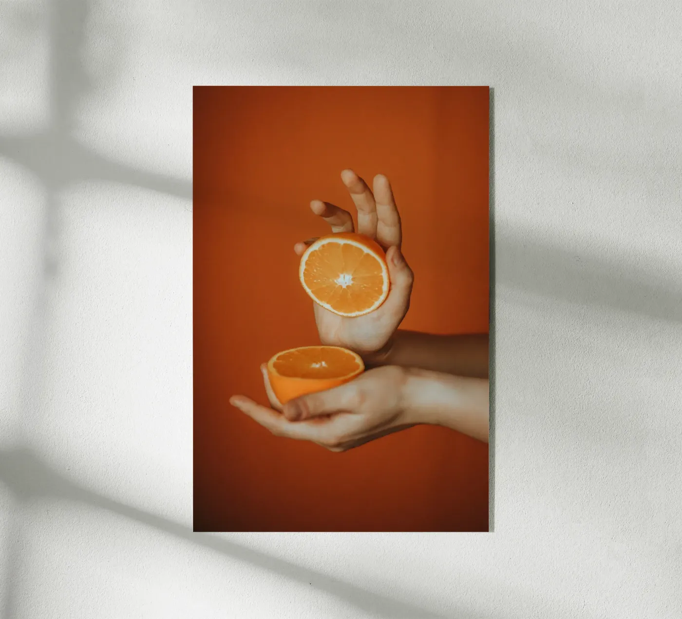 Orange Acryl-Glas von selfieswithlove