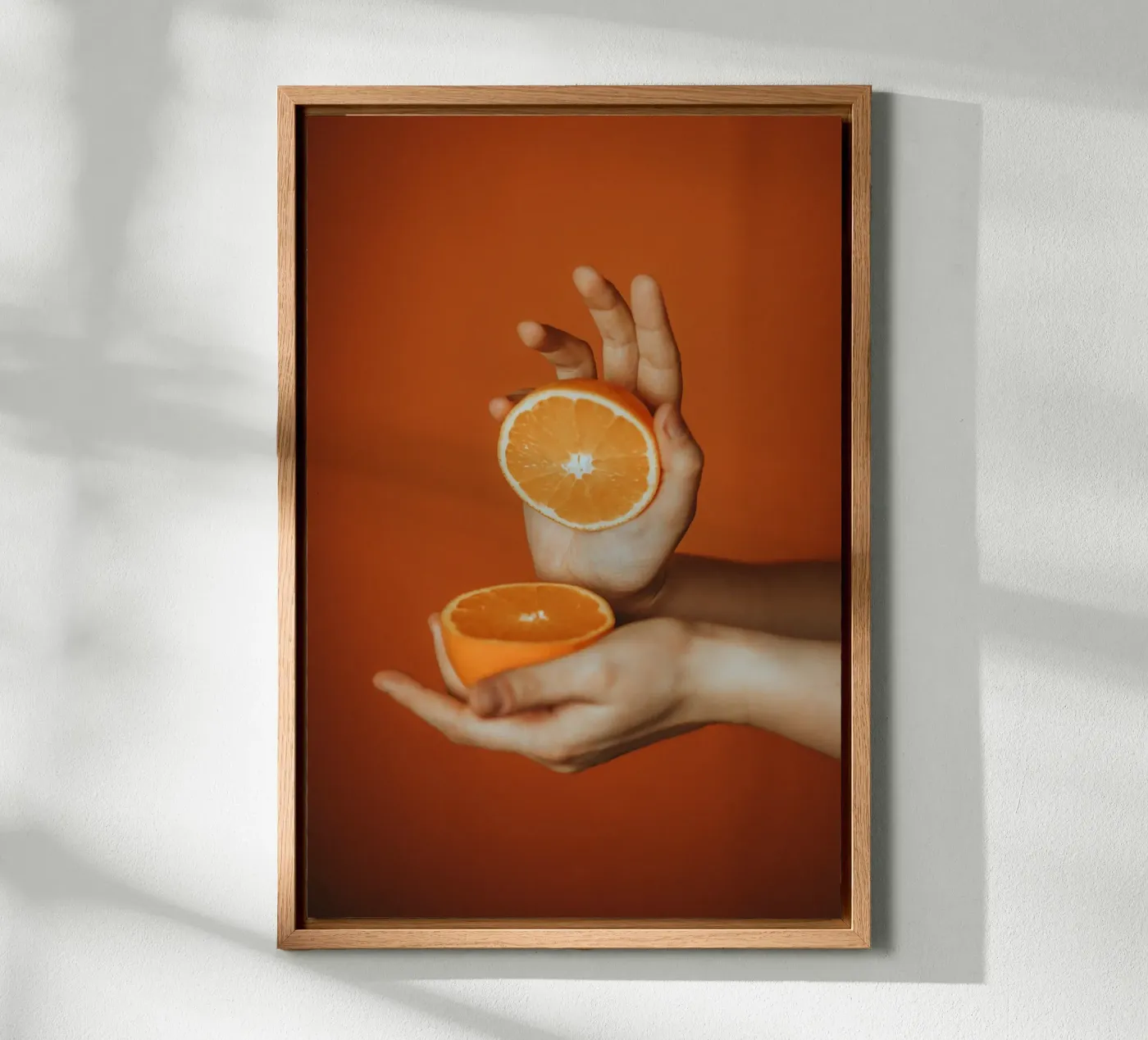 Orange canvas van hesmerstudio