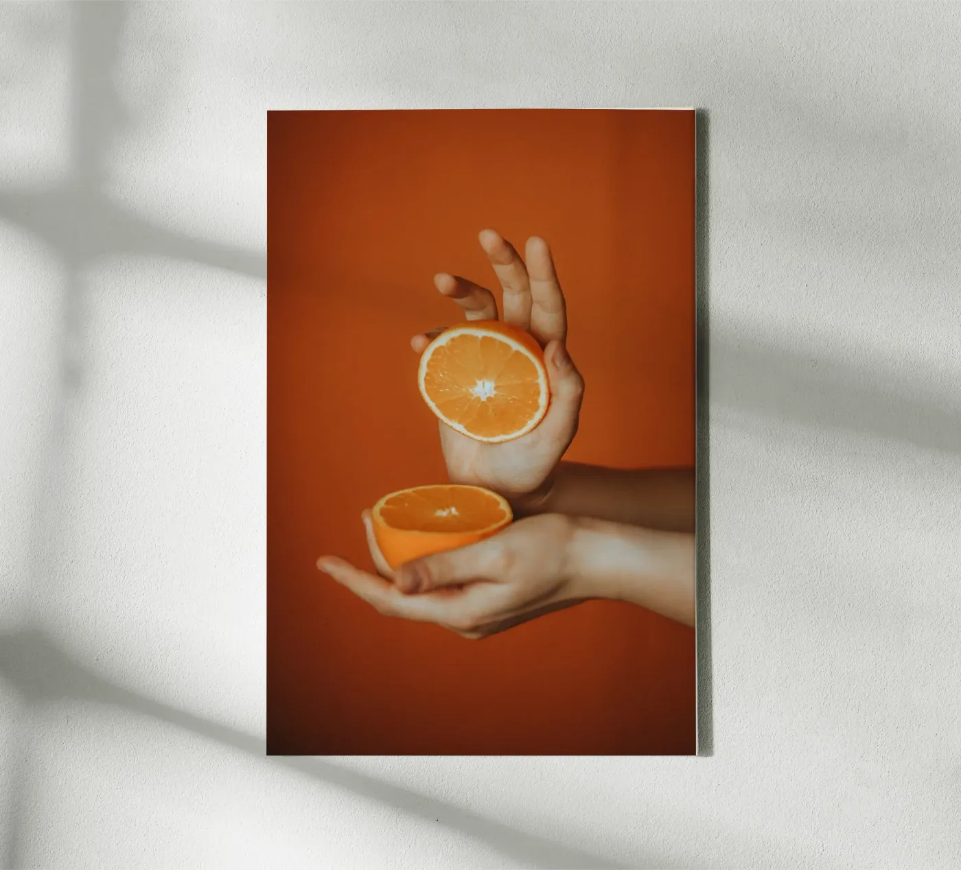 Orange canvas van hesmerstudio