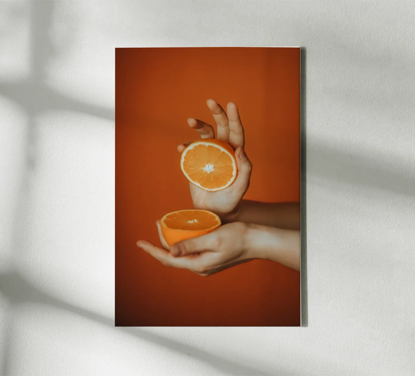 Orange canvas van hesmerstudio