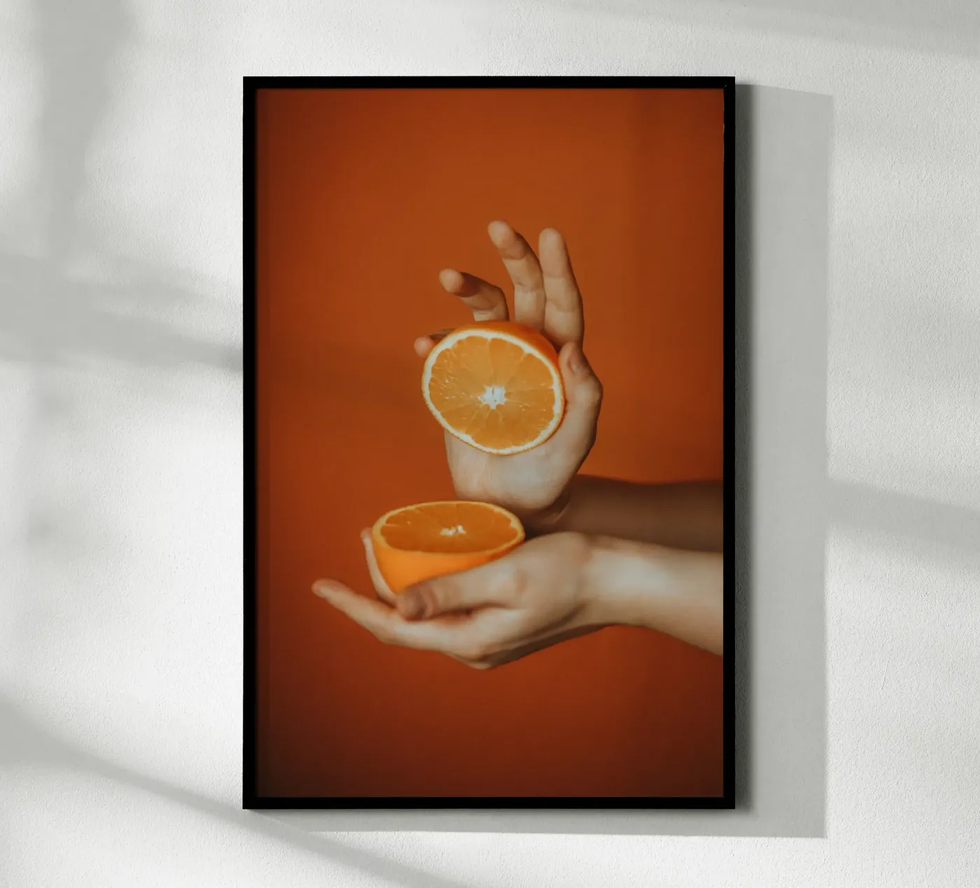 Orange poster de selfieswithlove