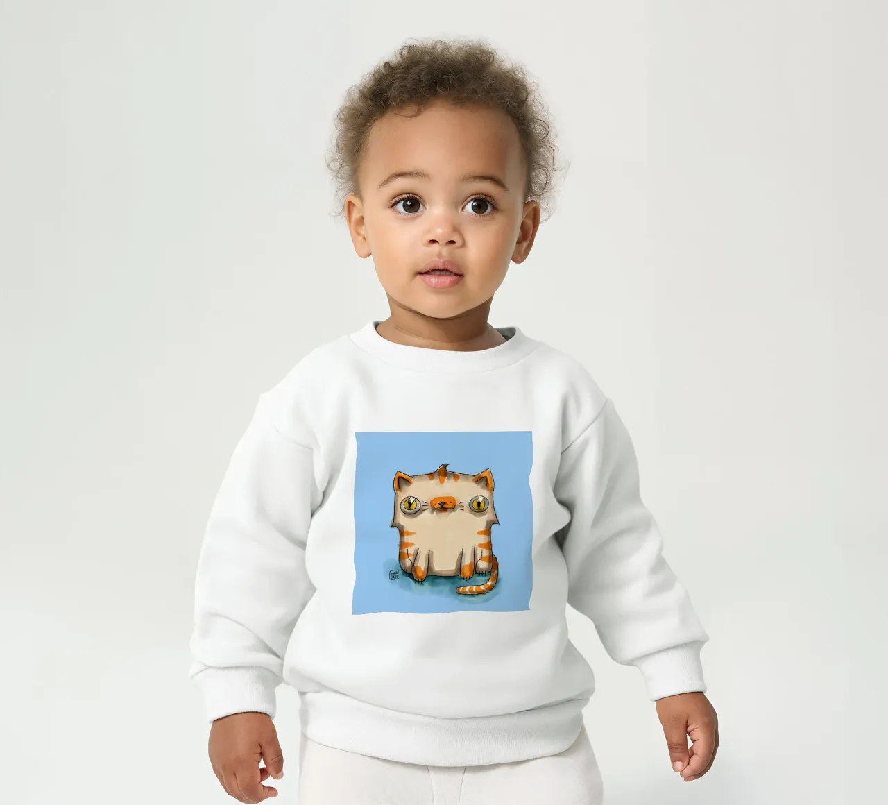 Toddler Cat sweat pour bébé de marchelo