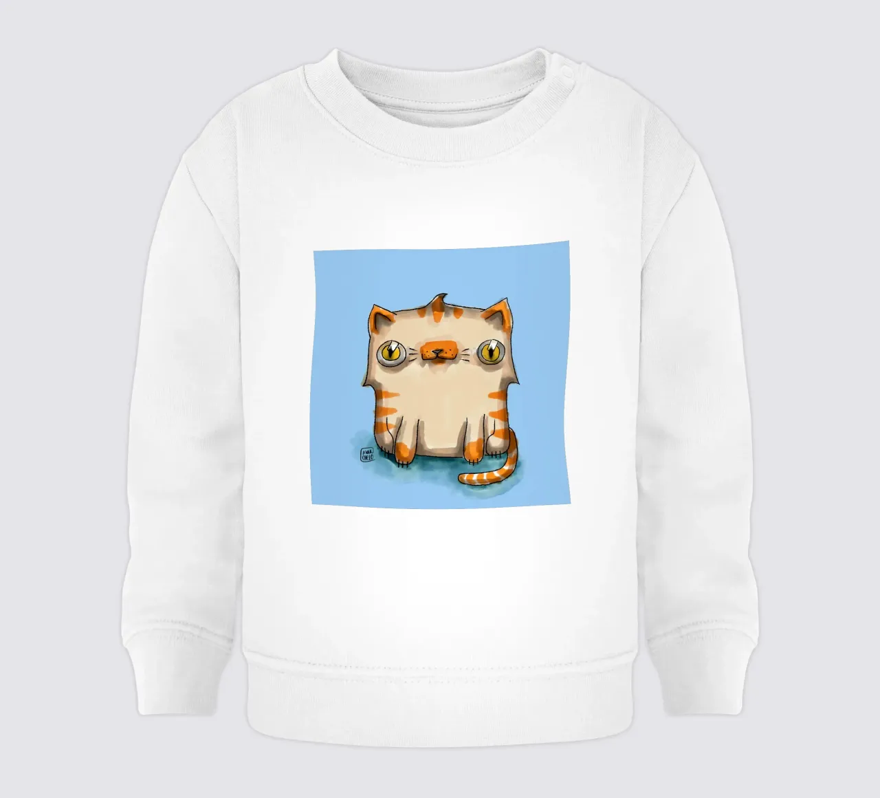Toddler Cat sweat pour bébé de marchelo