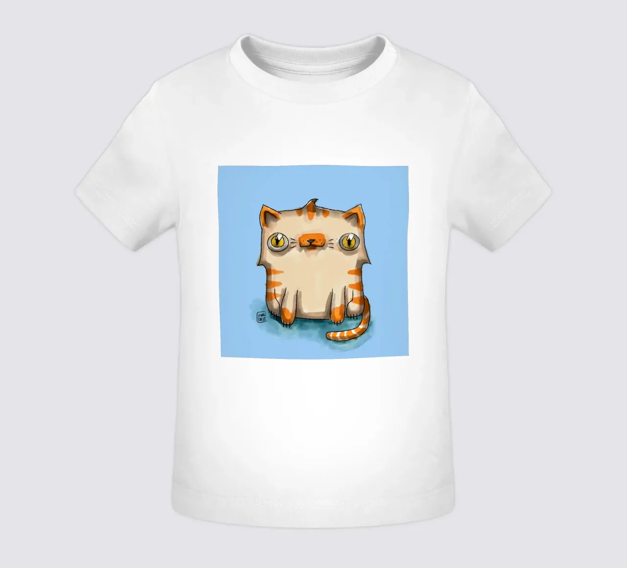 Toddler Cat camiseta de bebé de marchelo