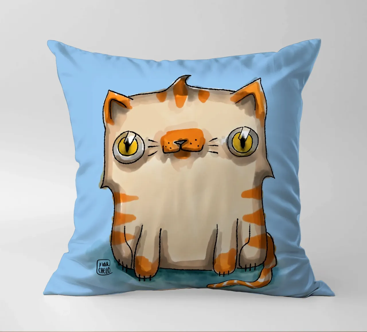 Toddler Cat cuscino da marchelo