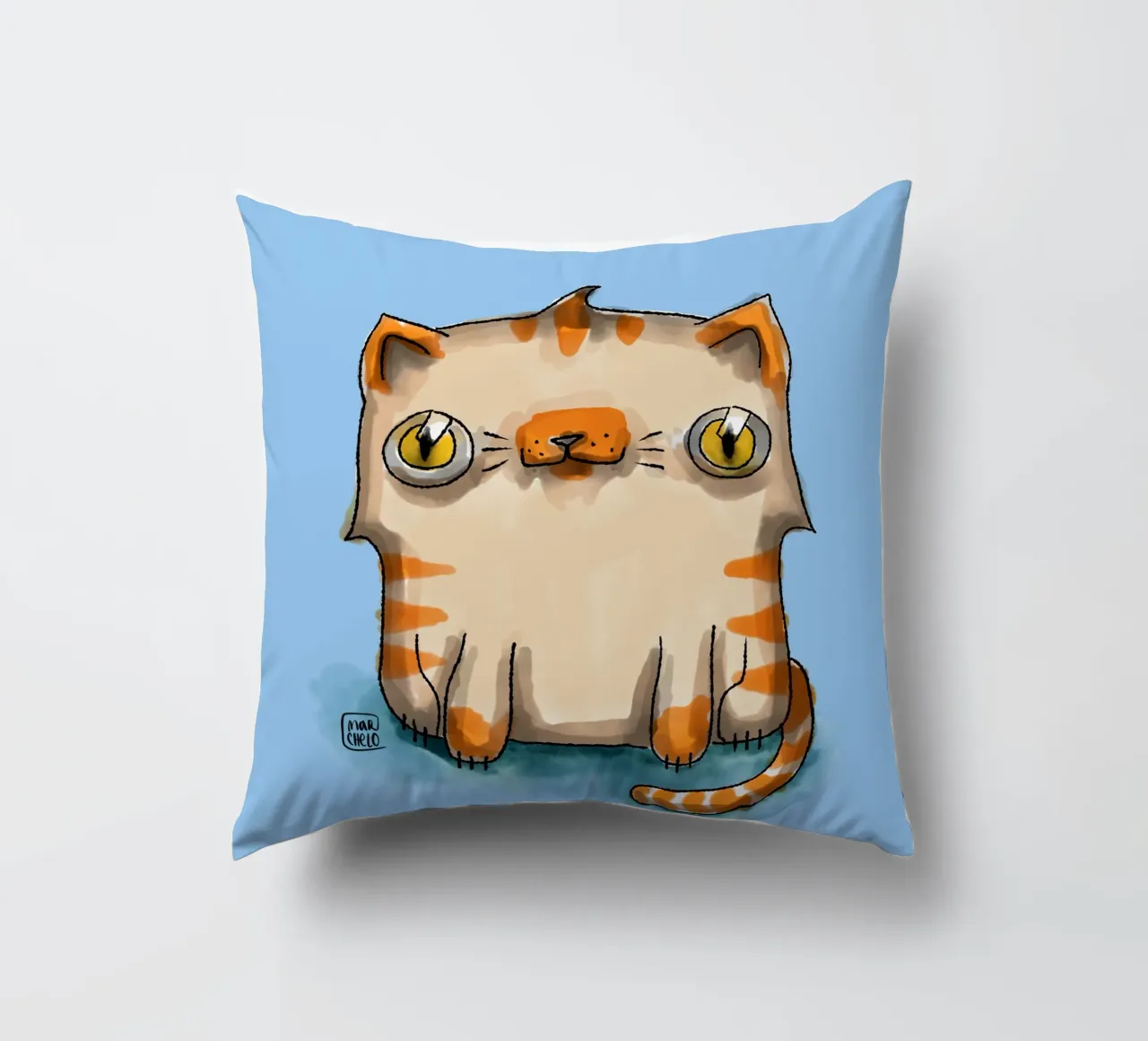 Toddler Cat cuscino da marchelo