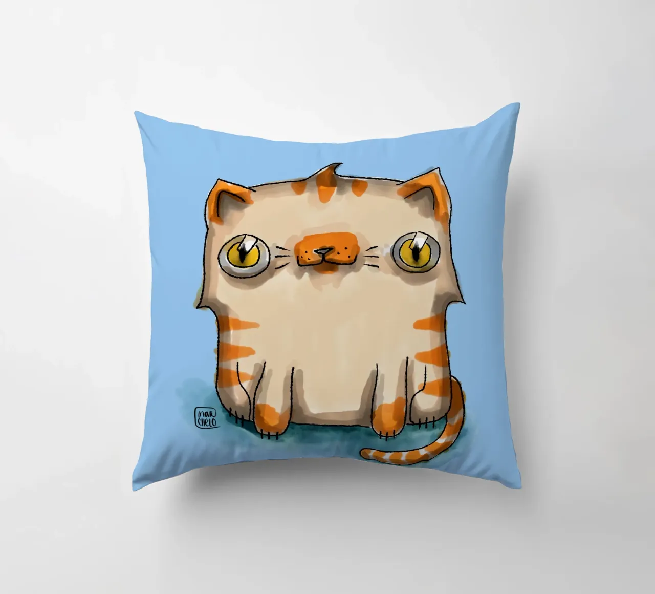 Toddler Cat kussen van marchelo