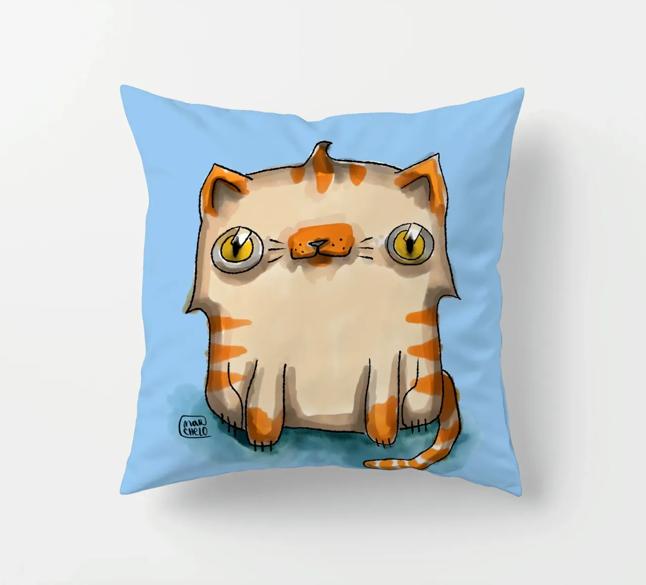 Toddler Cat cuscino da marchelo