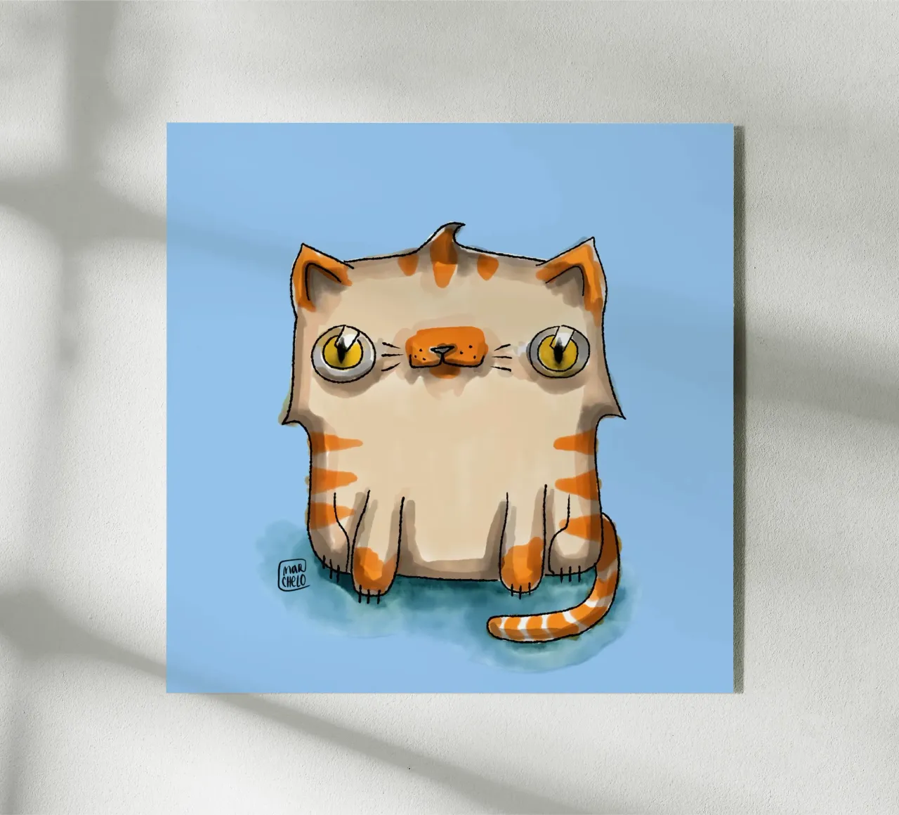 Toddler Cat plexiglass da marchelo