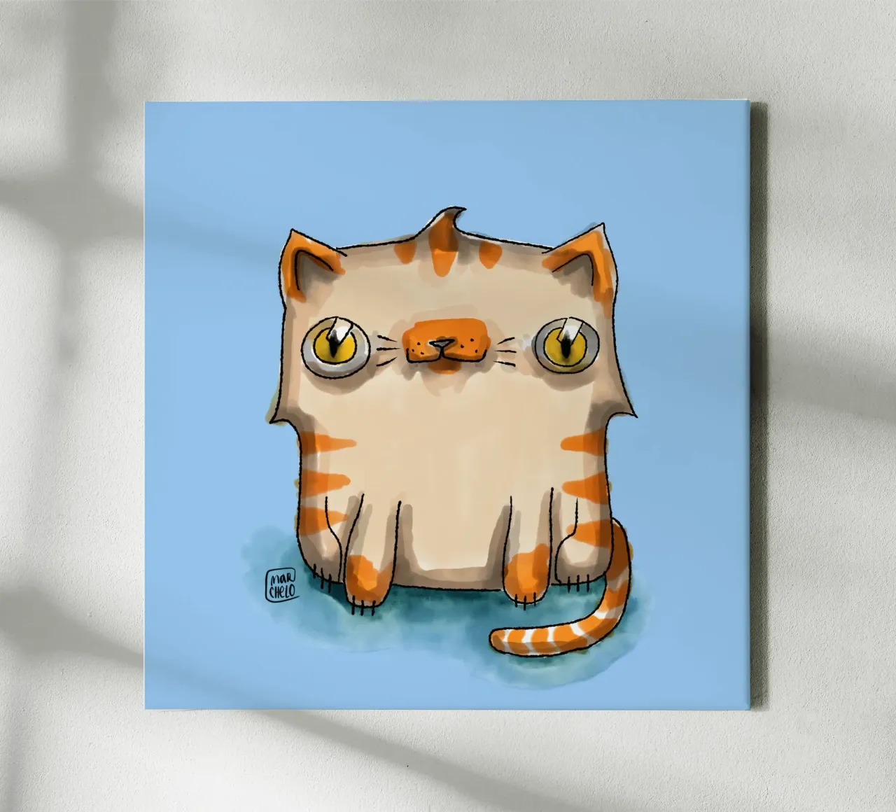Toddler Cat tela da marchelo