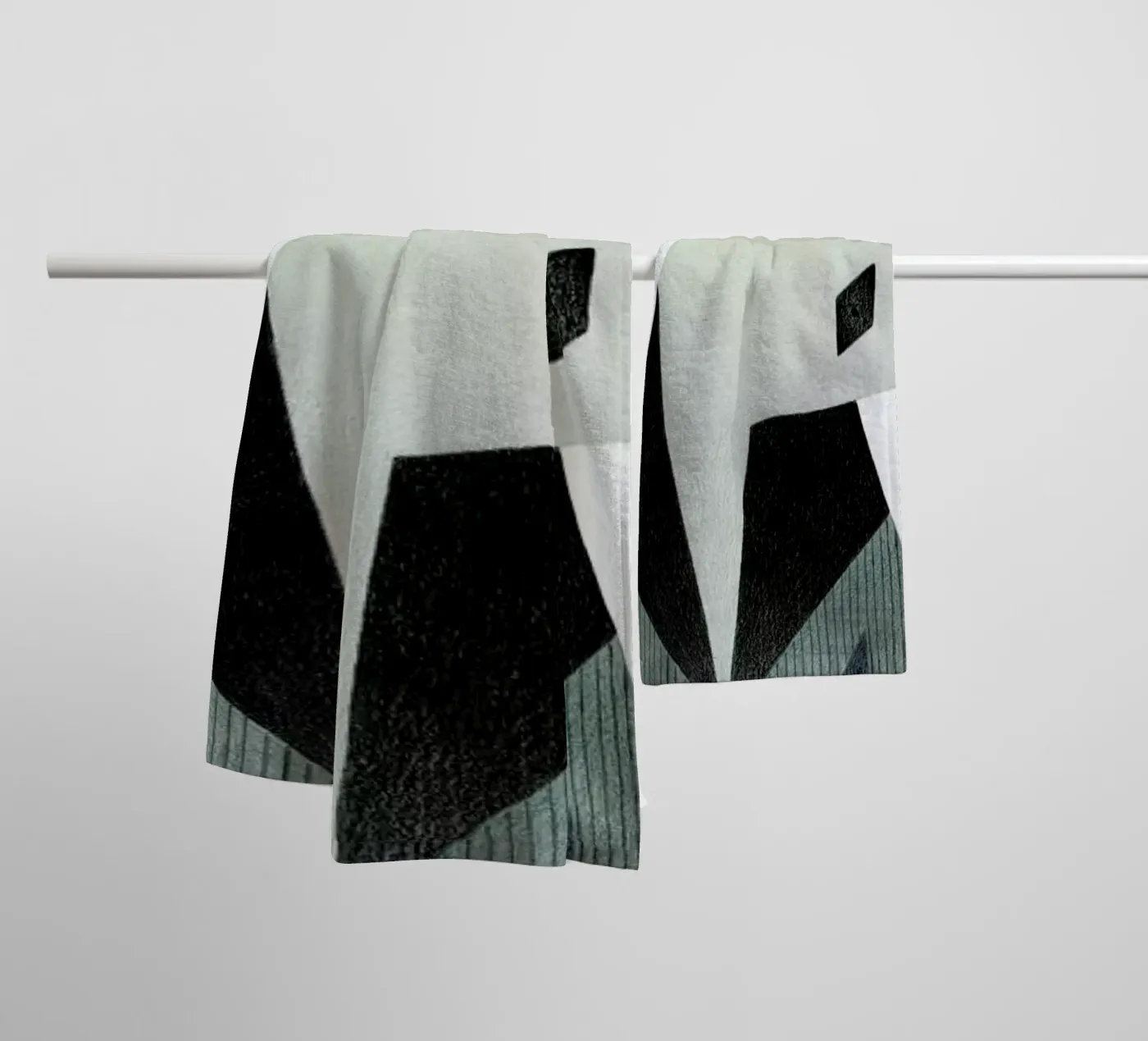 Panda 2 towel by Anna-Maren Zehnter