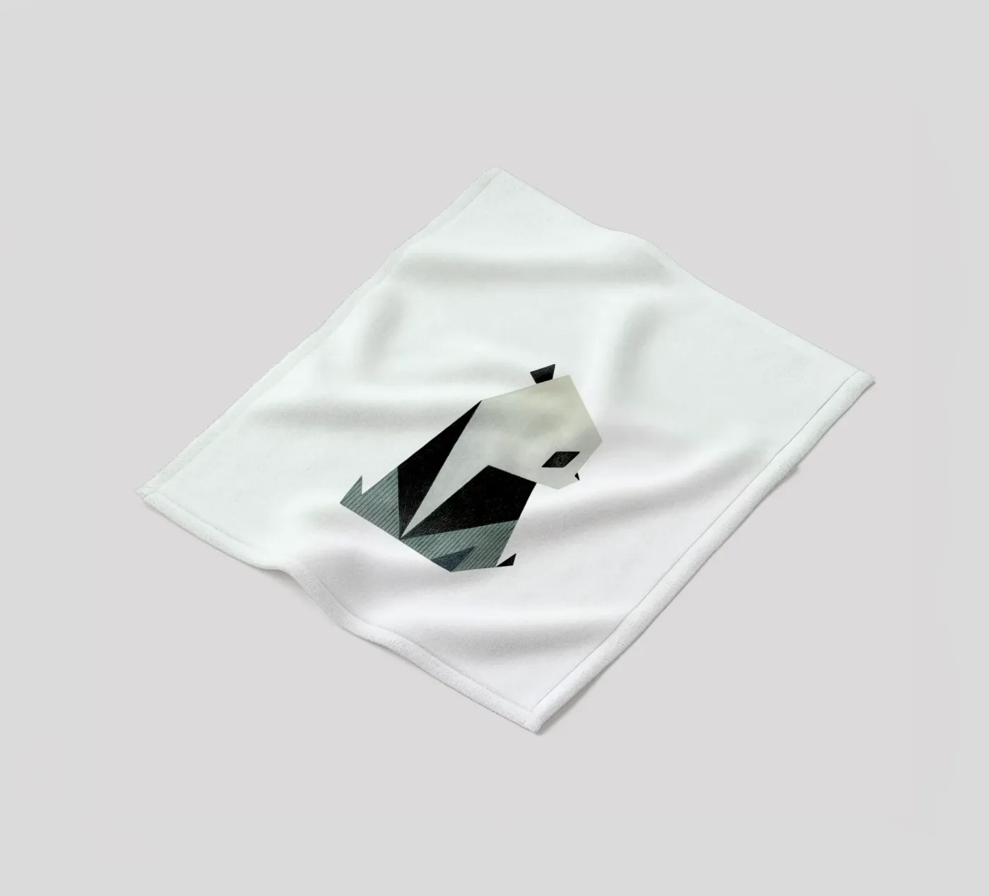 Panda 2 Fleecedecke von Anna-Maren Zehnter