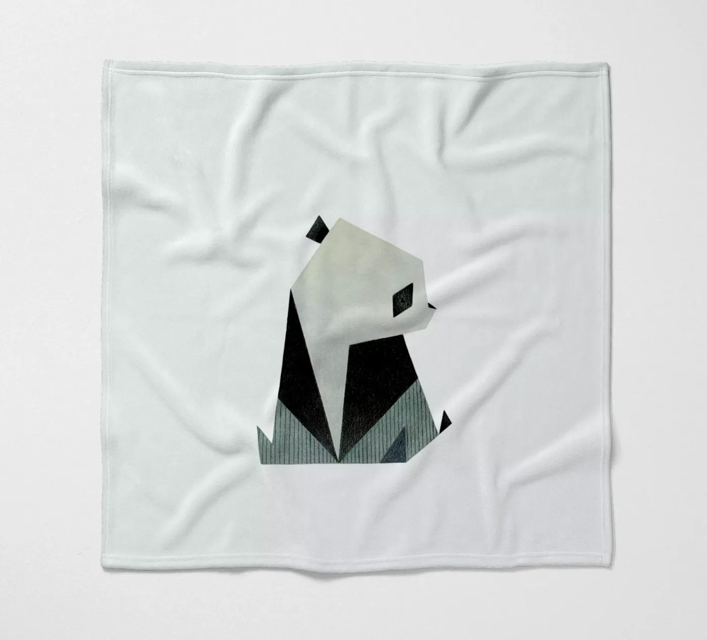Panda 2 Fleecedecke von Anna-Maren Zehnter