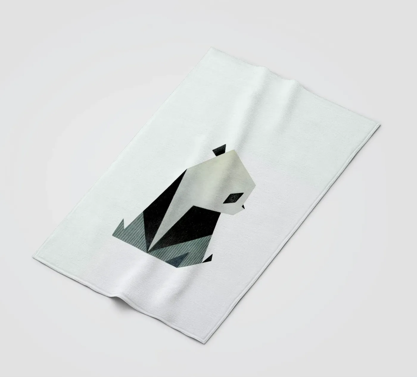 Panda 2 Fleecedecke von Anna-Maren Zehnter