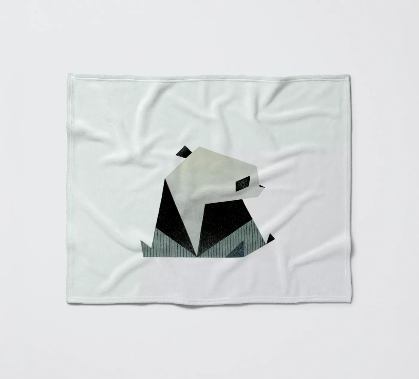 Panda 2 Fleecedecke von Anna-Maren Zehnter