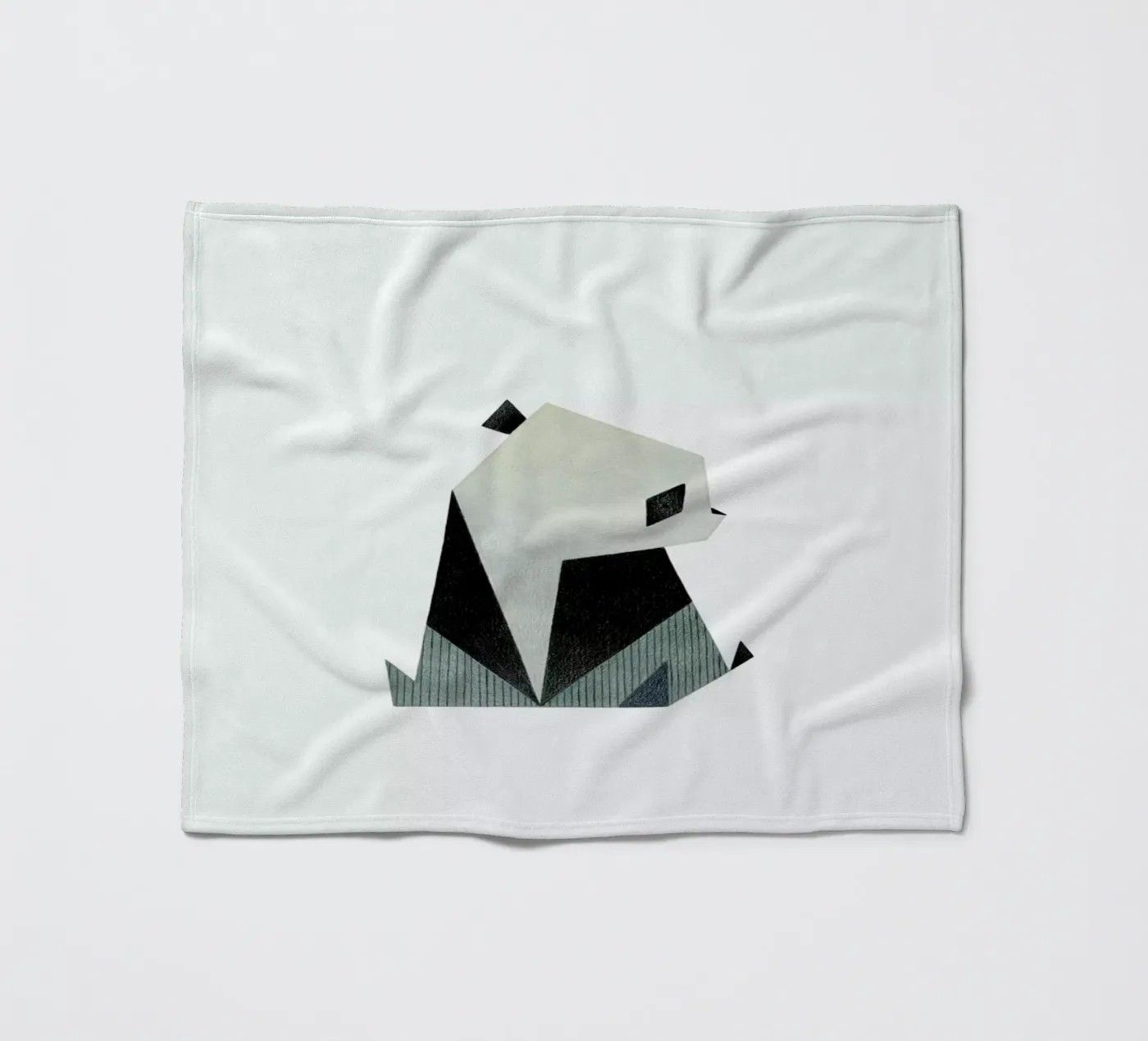 Panda 2 Fleecedecke von Anna-Maren Zehnter