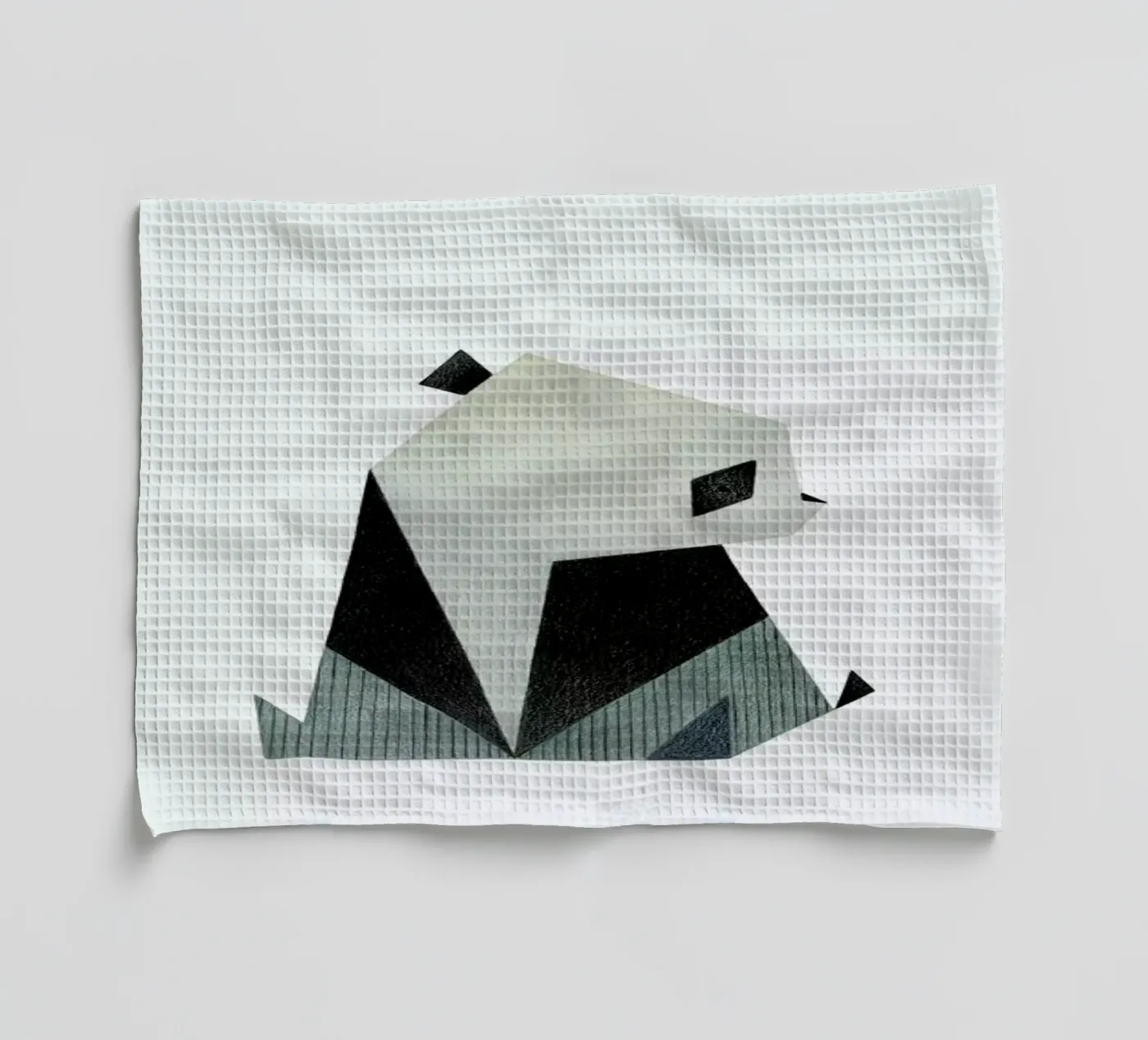 Panda 2 Geschirrtuch von Anna-Maren Zehnter