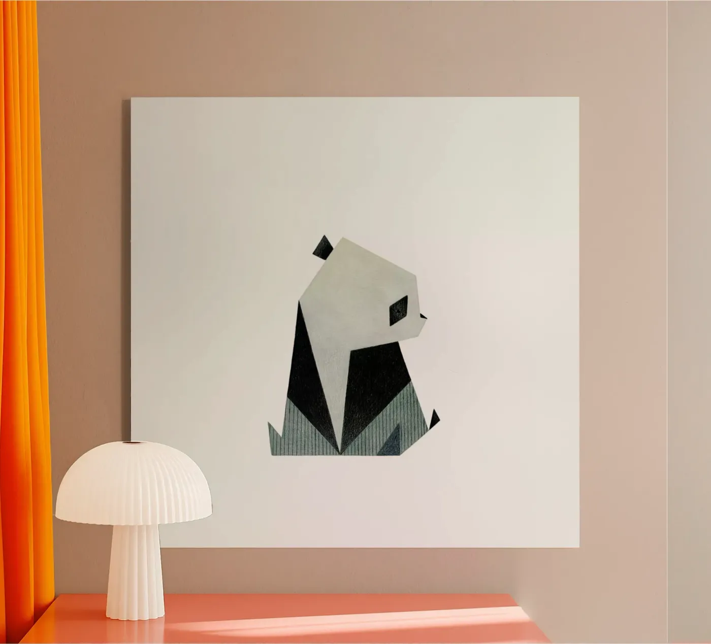 Panda 2 plexiglass da Anna-Maren Zehnter