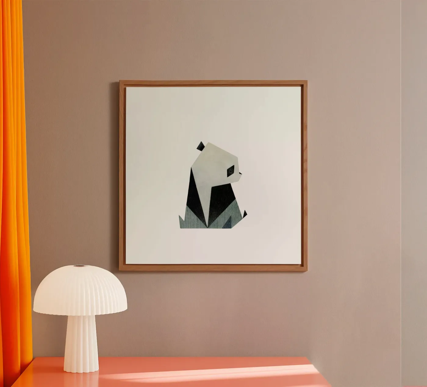 Panda 2 alluminio dibond da Anna-Maren Zehnter