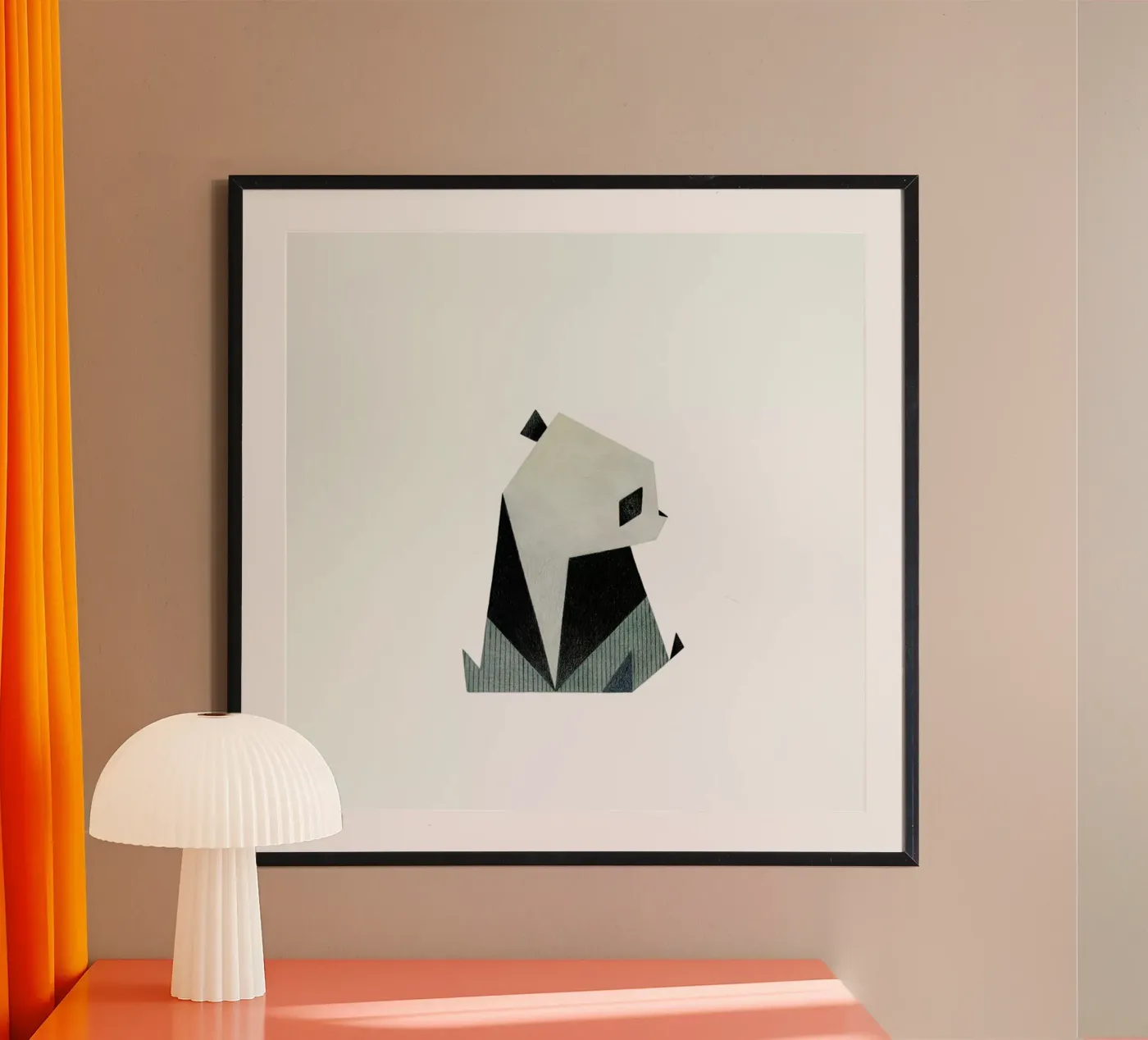 Panda 2 Poster von Anna-Maren Zehnter