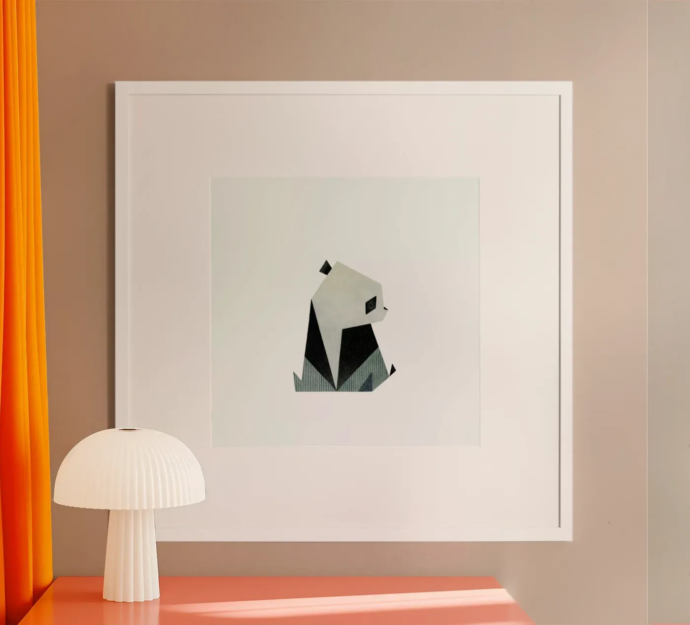 Panda 2 Poster von Anna-Maren Zehnter