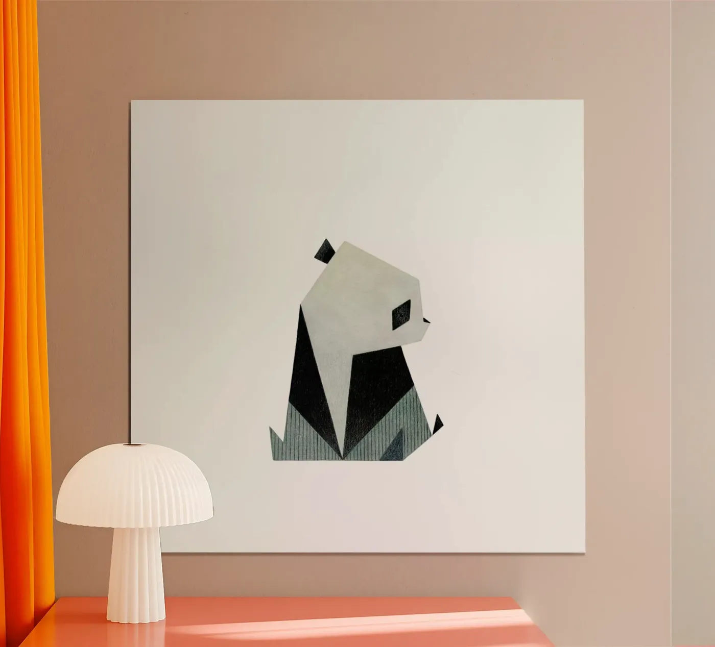 Panda 2 Poster von Anna-Maren Zehnter