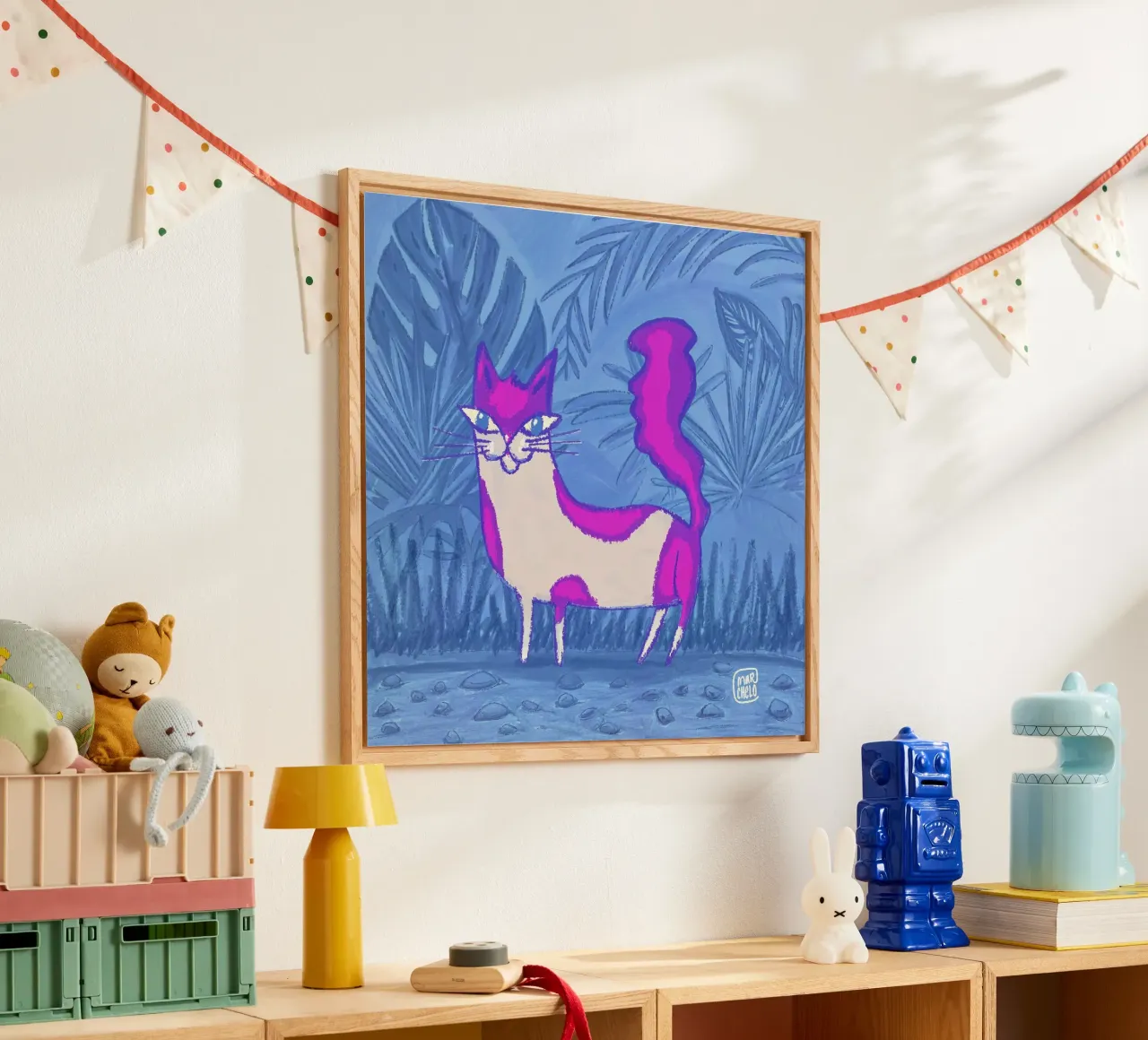 Jungle Cat plexiglass da marchelo