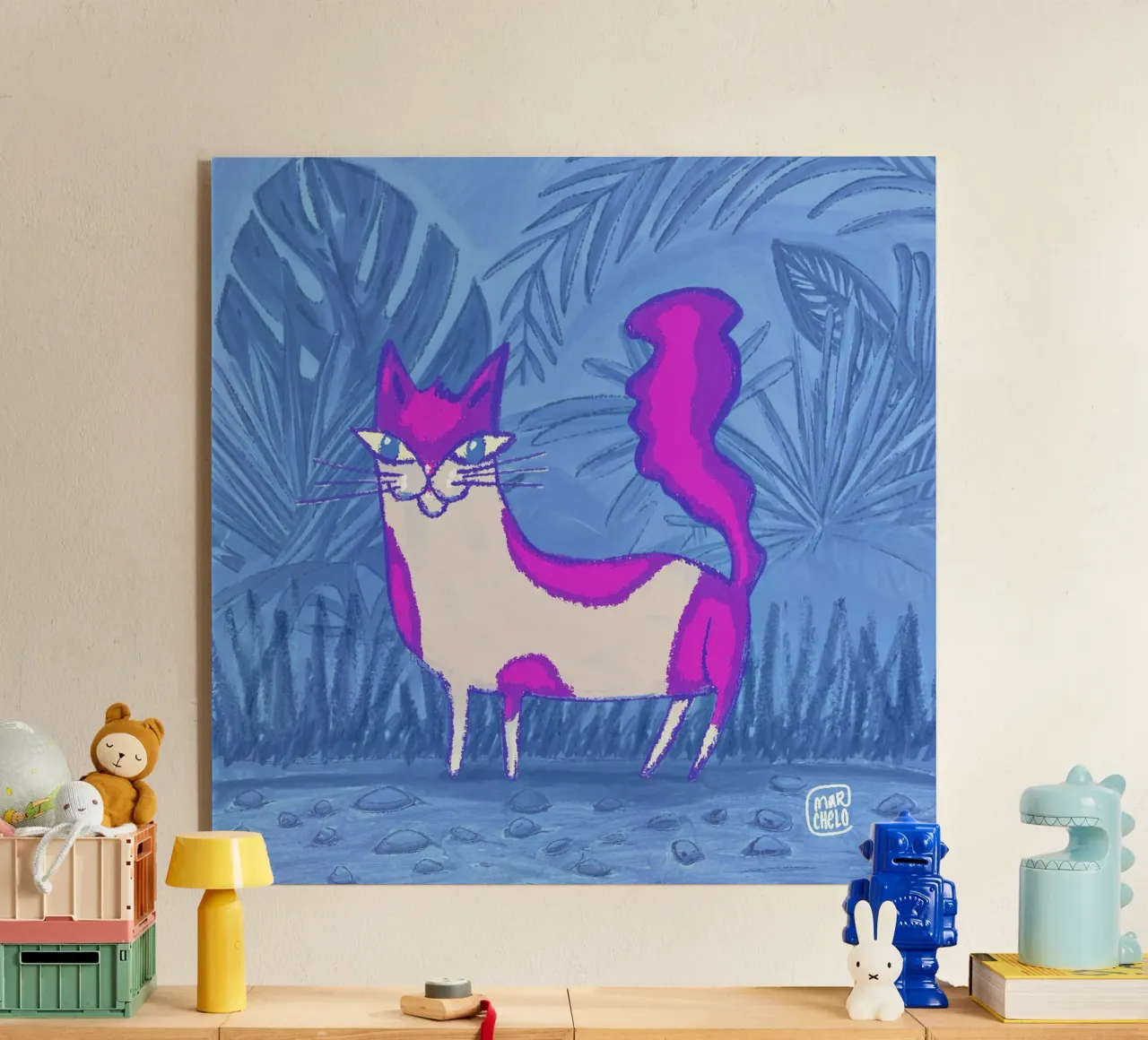 Jungle Cat plexiglass da marchelo