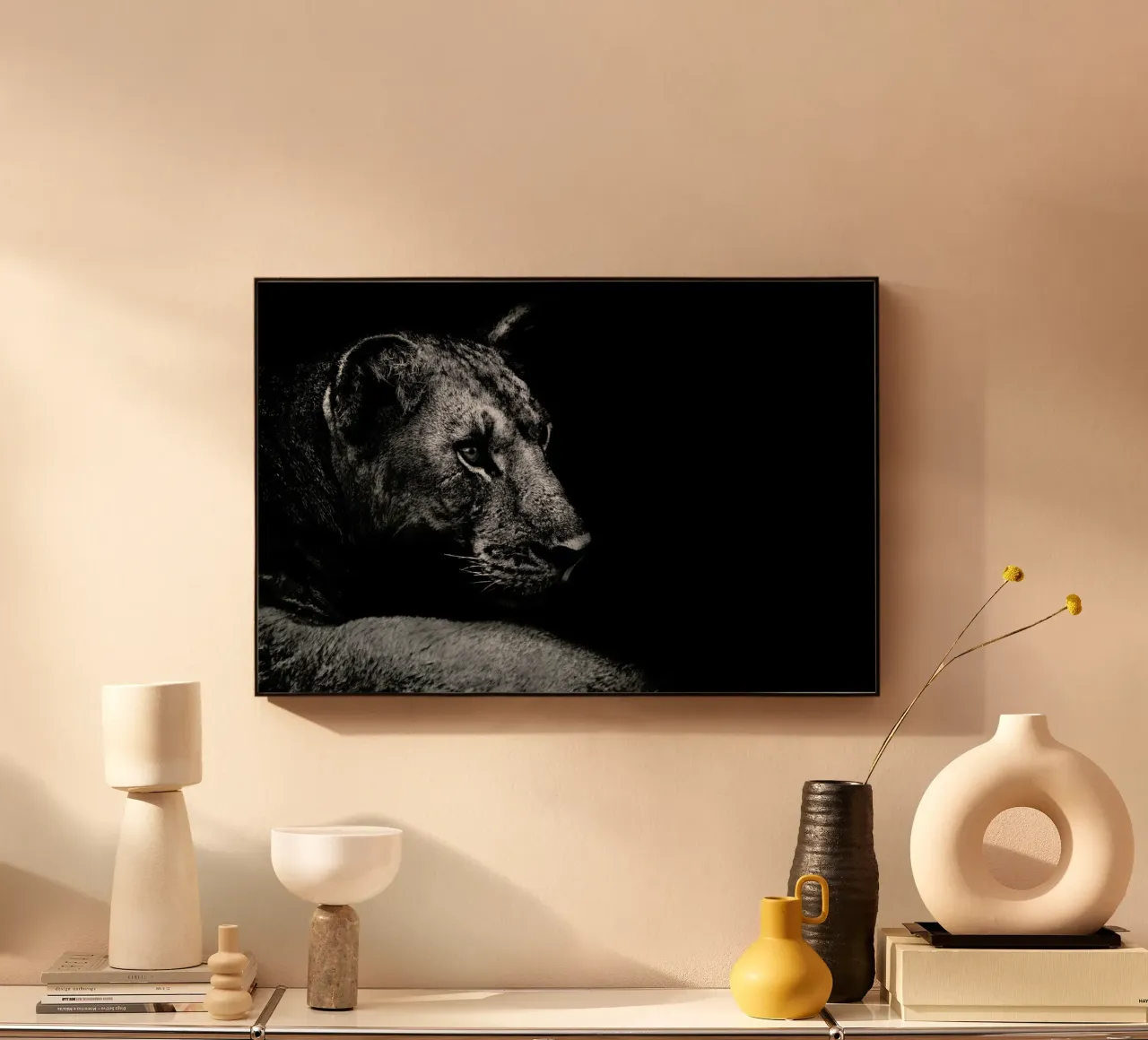 Lion - Wild Photo Art forex plate by Pictufy