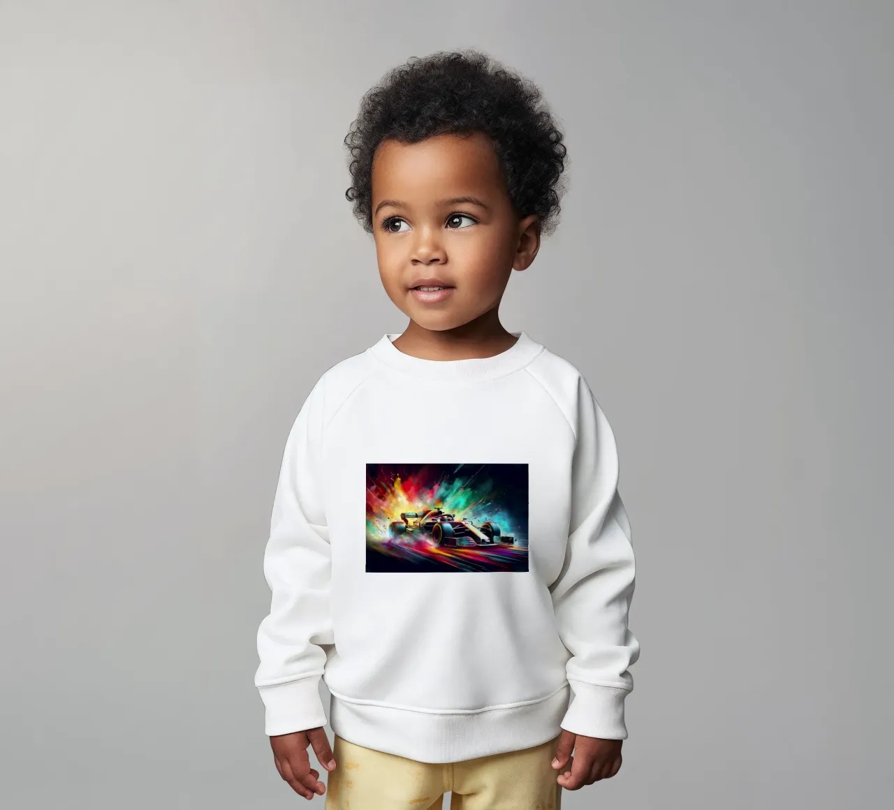 Fórmula 1 en acuarela sudadera de bebé de ARTVI-SHOP