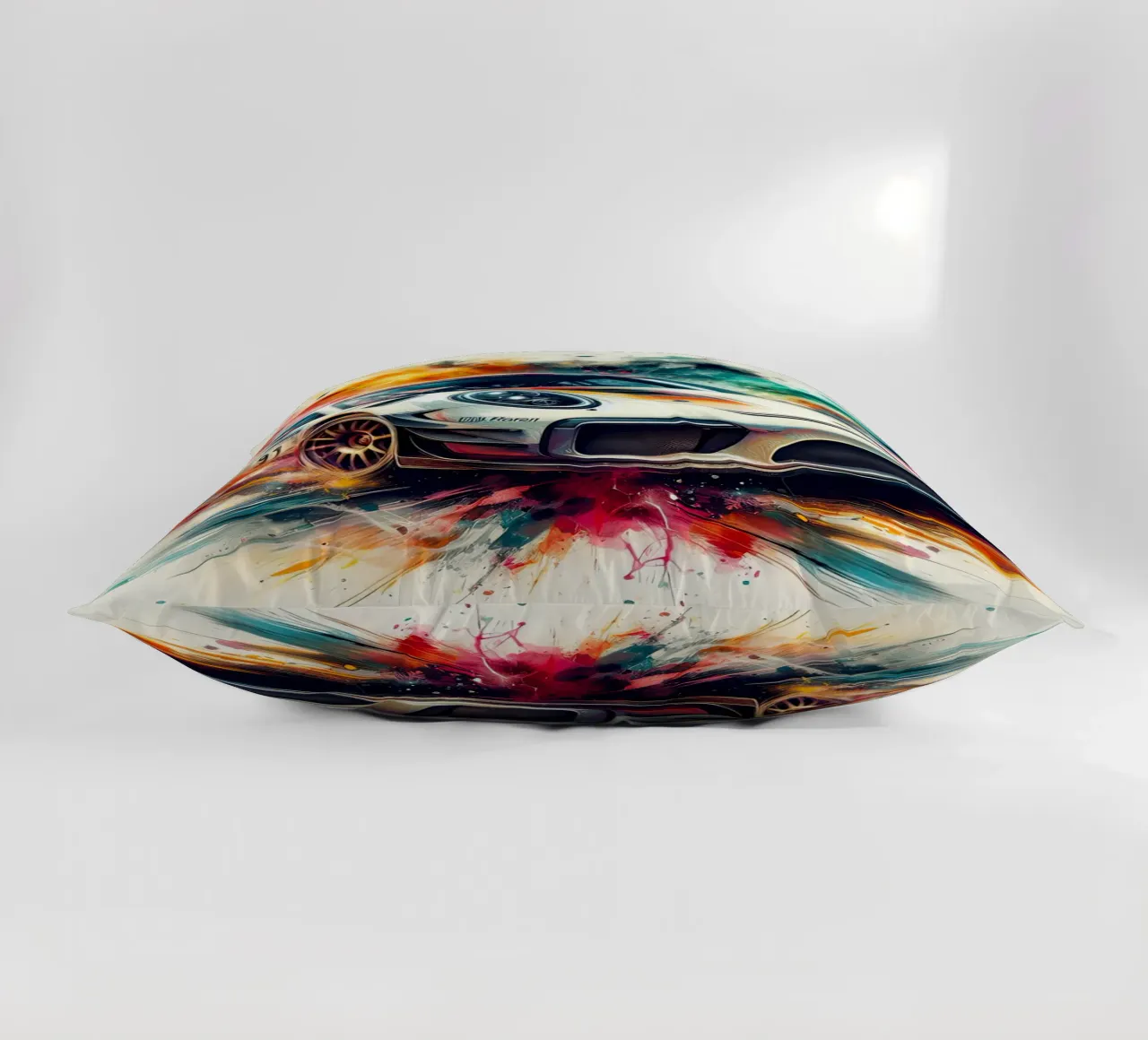 Porsche in acquerello cuscino da 🎁 ARTVI-SHOP