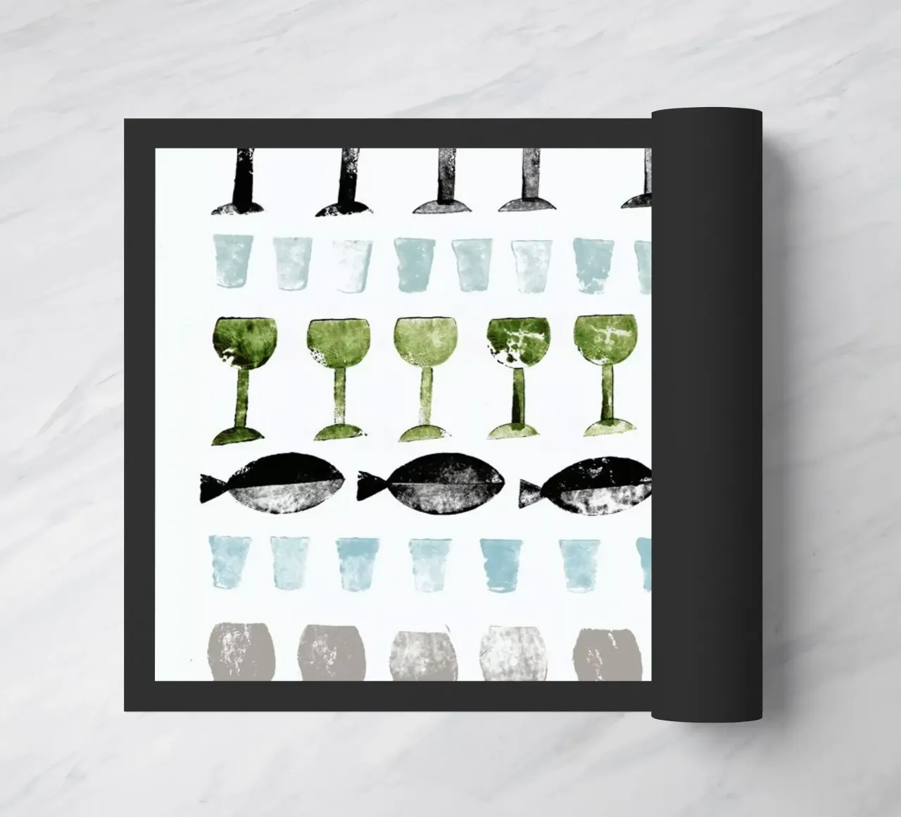 Fish and Wine 2 zerbino da Rinah Lang