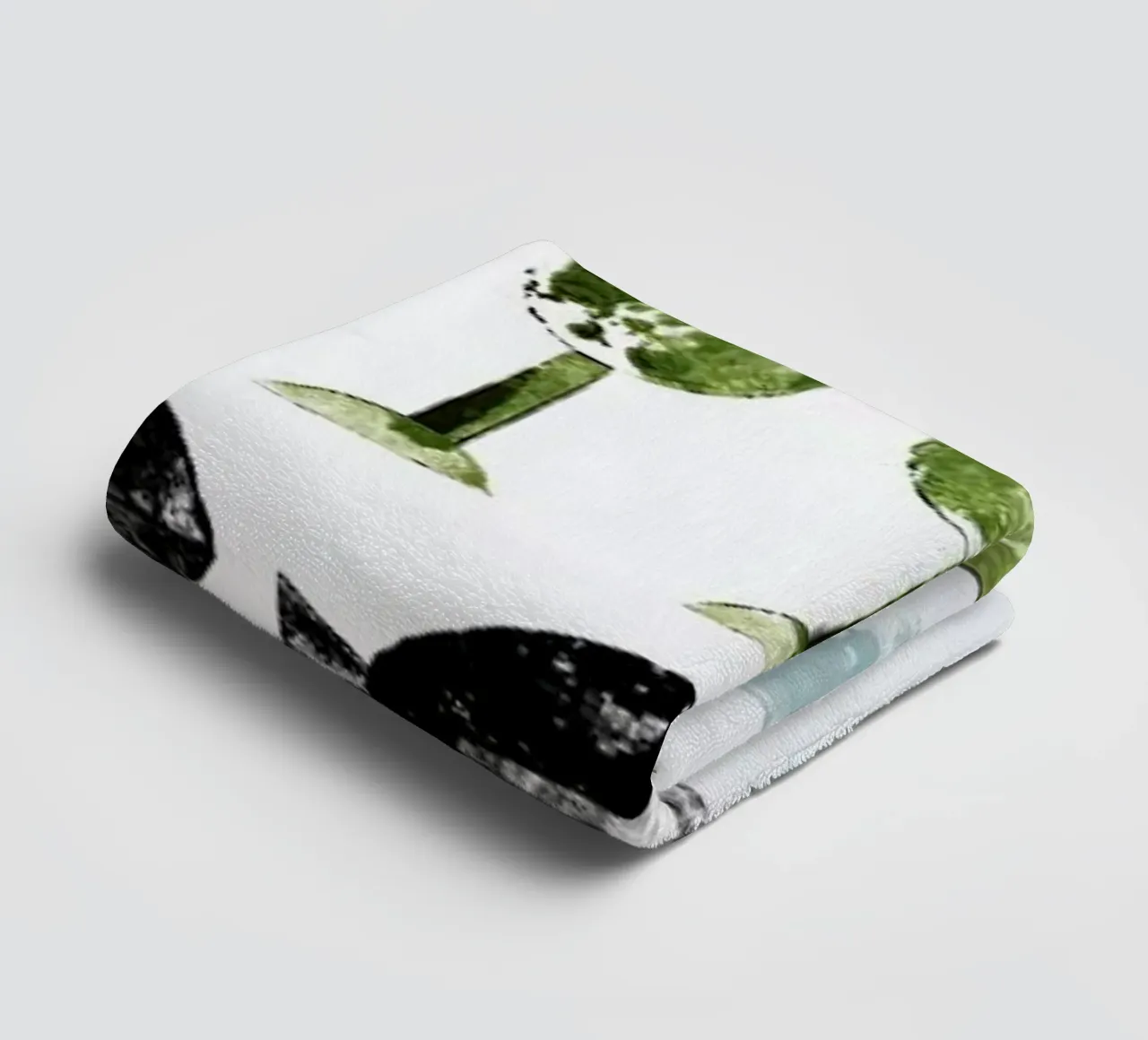 Fish and Wine 2 towel by Rinah Lang