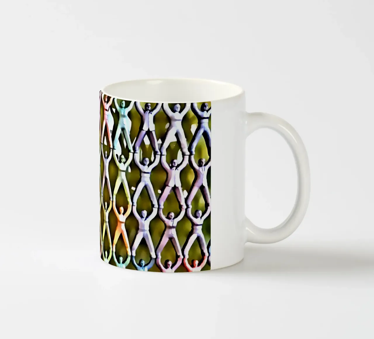 Tutti insieme tazza in ceramica da Massimo Frascogna