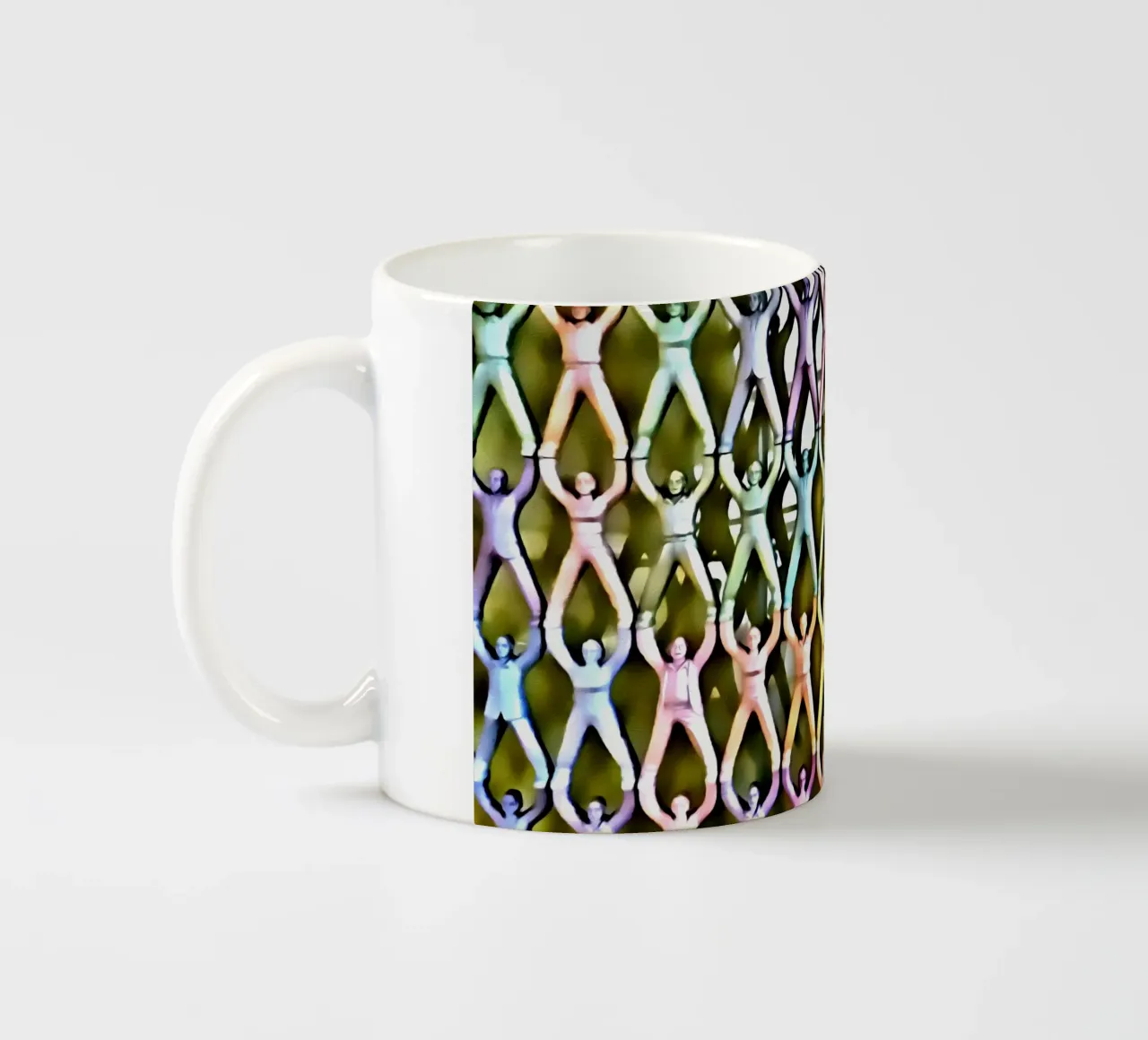 Tutti insieme tazza in ceramica da Massimo Frascogna