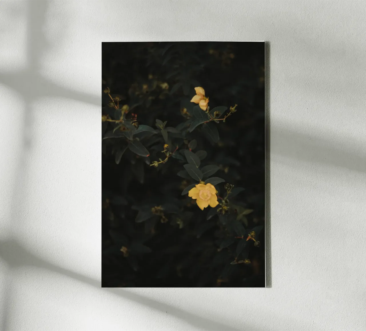 Moody Flowers Pt. II tela con Cornice a cassetta da selfieswithlove