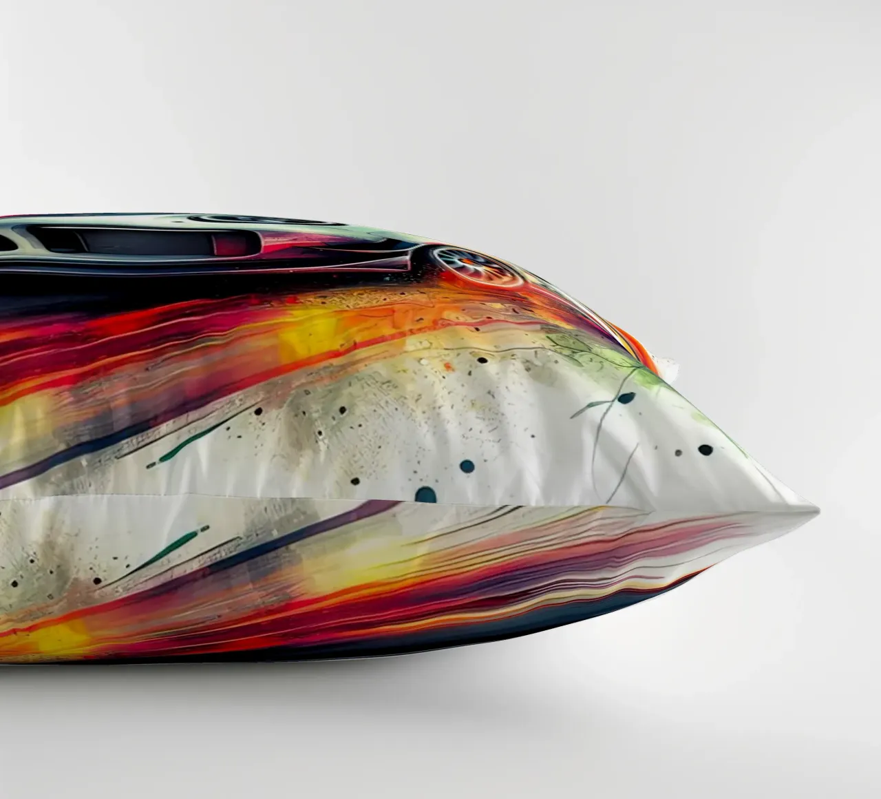 Porsche in acquerello cuscino da 🎁 ARTVI-SHOP