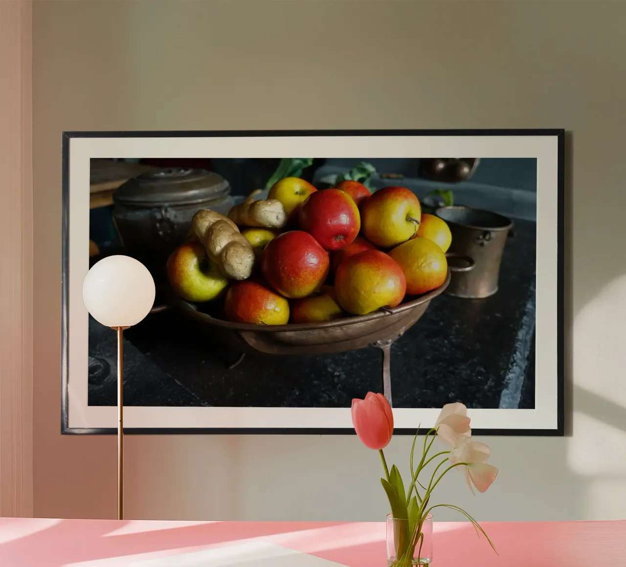 Natura morta poster con telaio in plastica da Massimo Frascogna