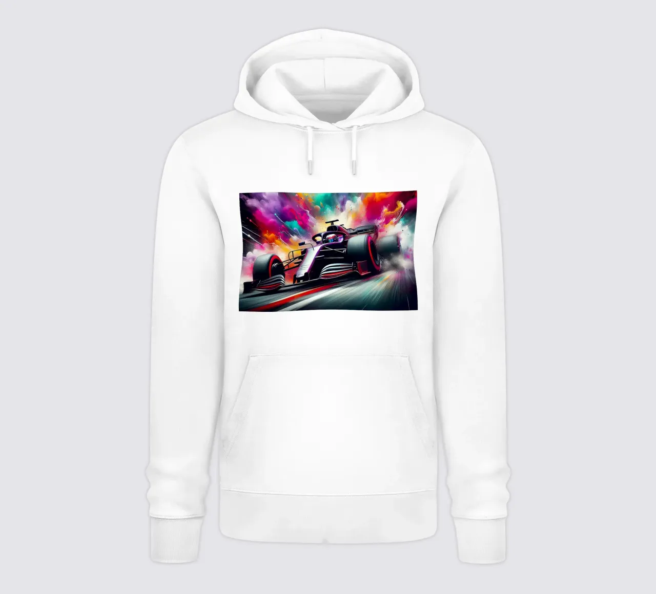 Fórmula 1 en acuarela sudadera con capucha de ARTVI-SHOP