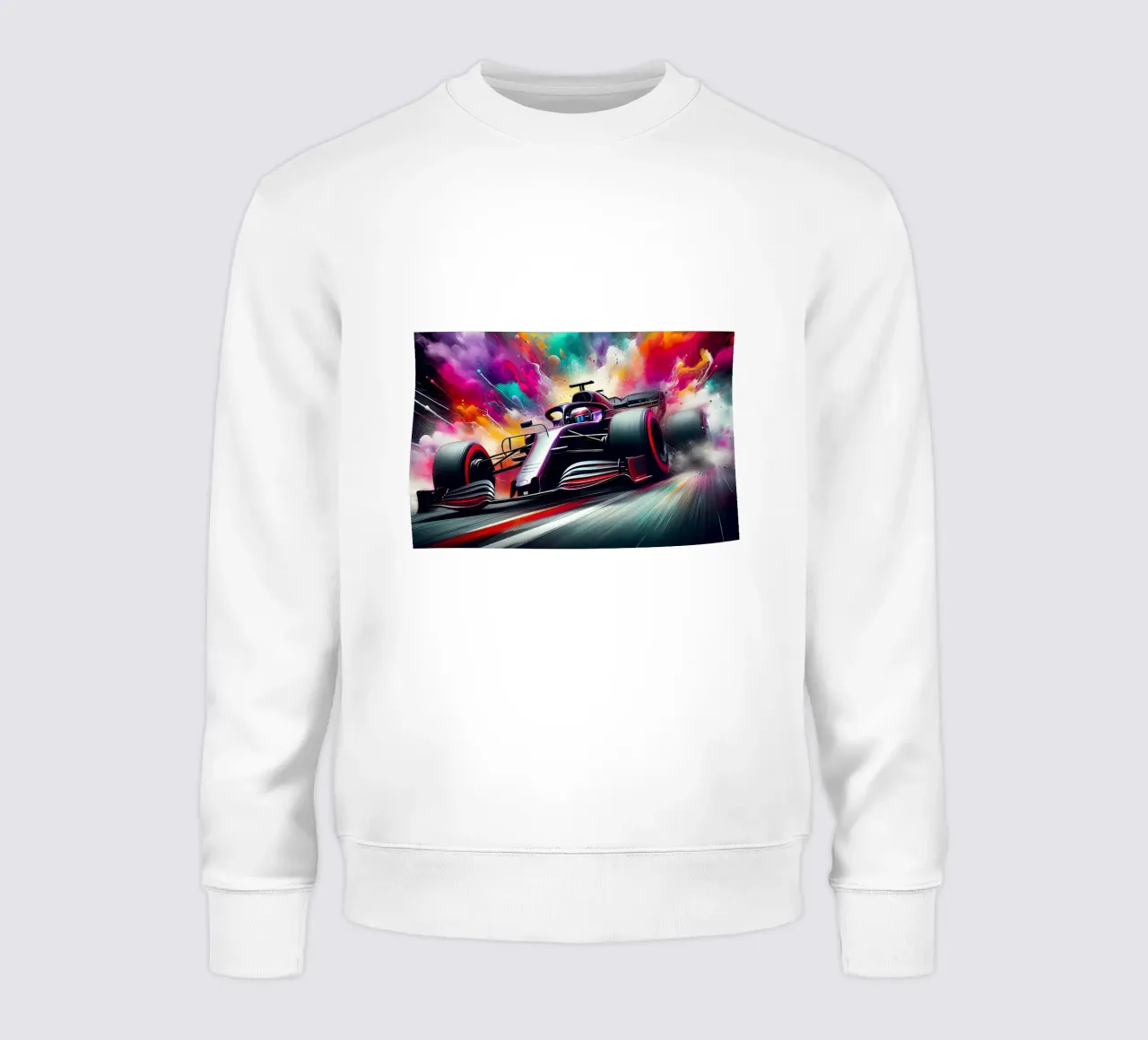Formel 1 in Aquarell Sweatshirt von ARTVI-SHOP