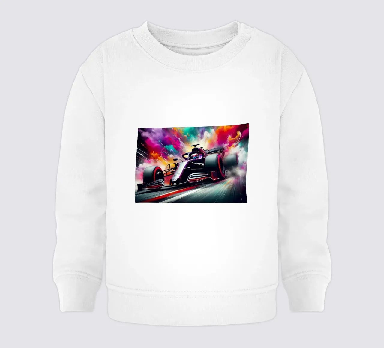 Formula 1 in acquerello felpa neonato da ARTVI-SHOP