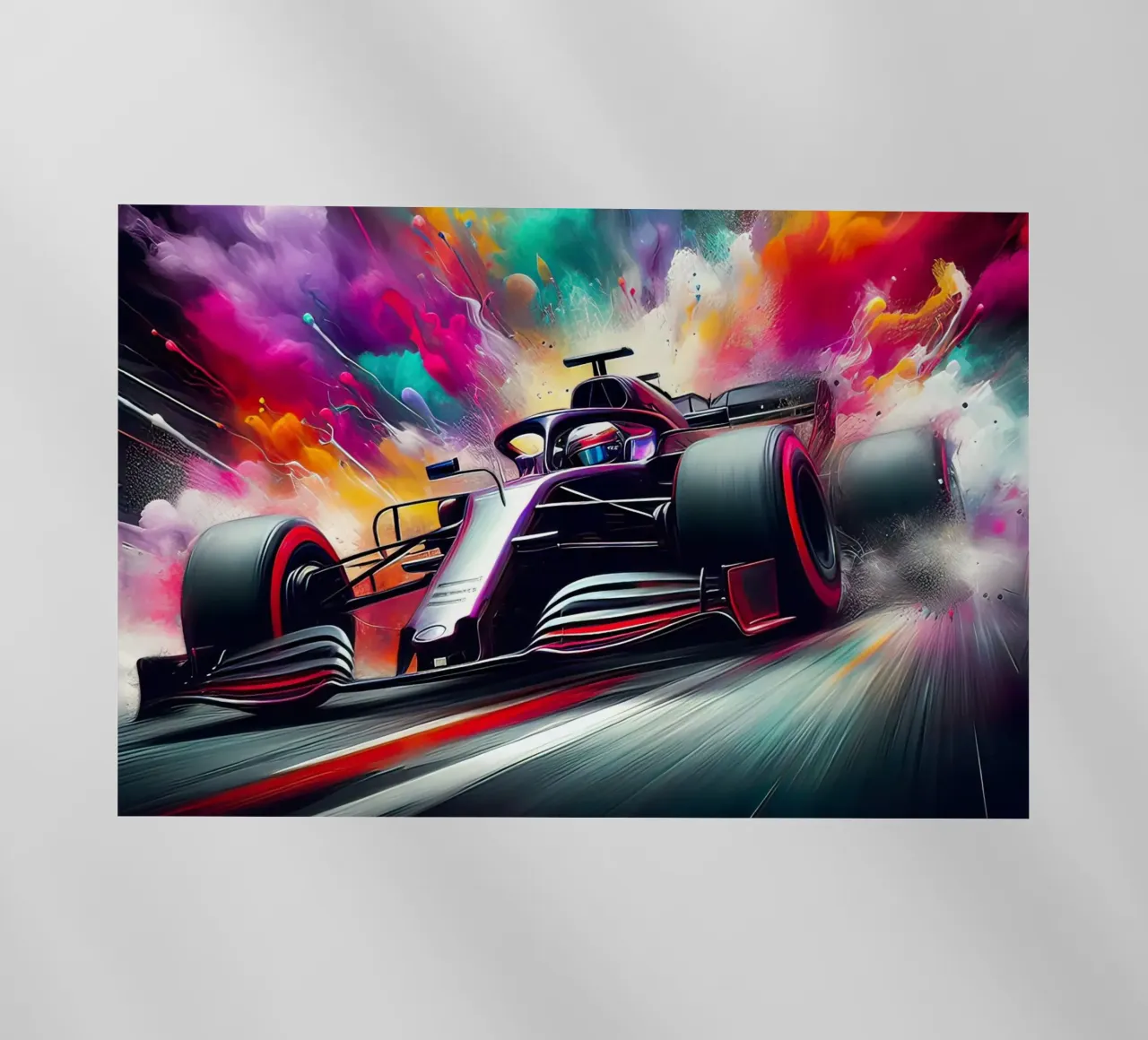 Formula 1 in acquerello pellicola backlit da 🎁 ARTVI-SHOP